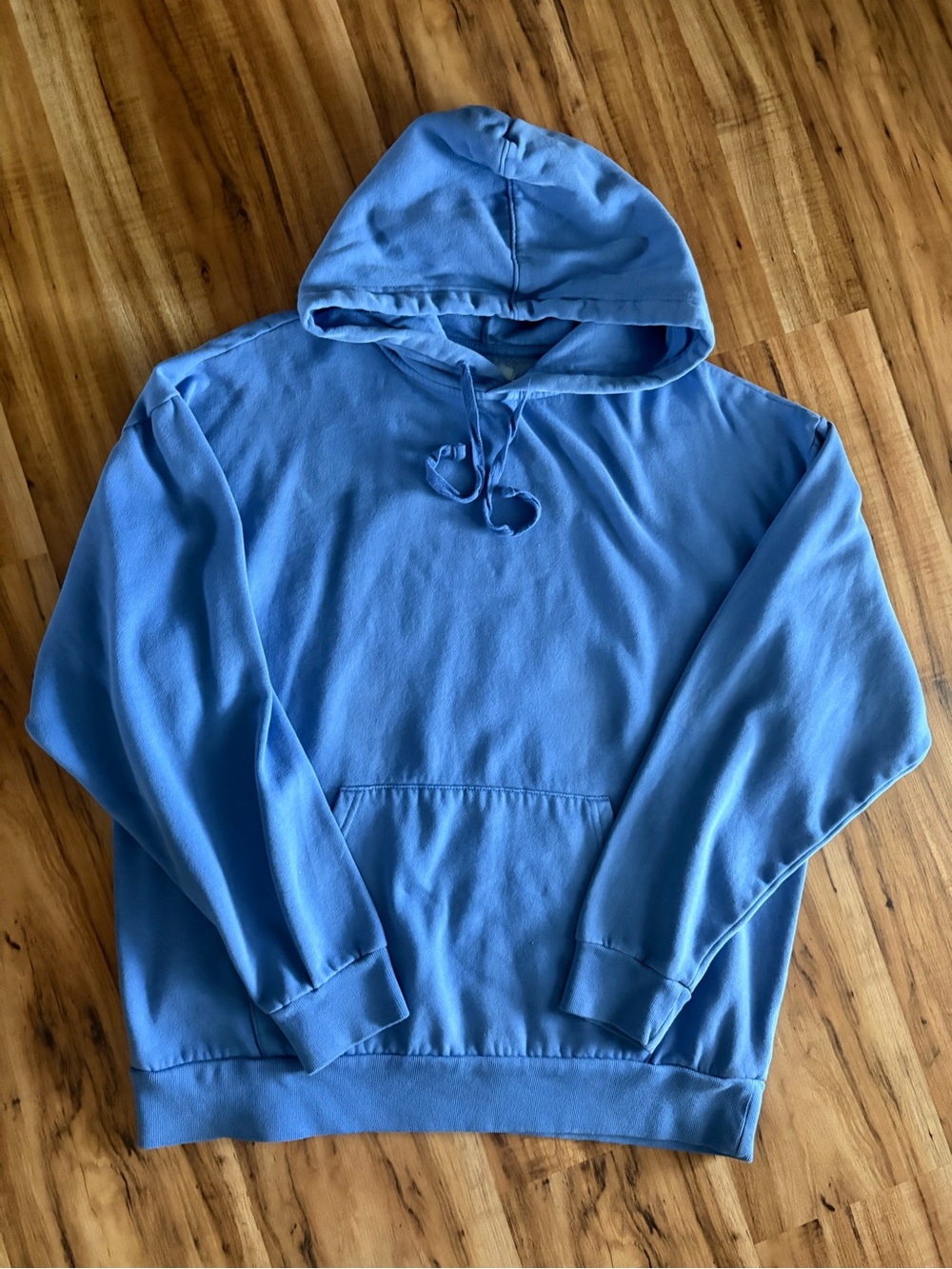 Aeropostale Sky Blue Women's Hooded Pullover Sweatshirt